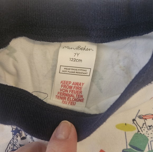 Mini Boden Pajama Set - Picture 10 of 14